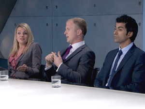 The Apprentice Episode 6 - The Boardroom - Katie Wright, Adam Corbally, Azhar Siddique