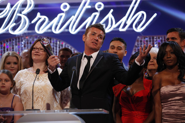 British Soap Awards 2012: Shane Richie speaks on behalf of the EastEnders cast.