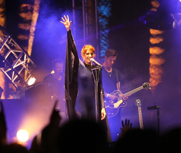 Florence Welch and Robert Ackroyd