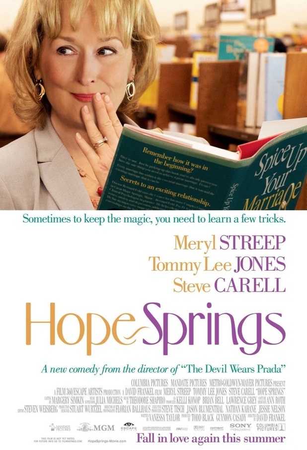 'Hope Springs' poster: Meryl Streep, Tommy Lee Jones, Steve Carell
