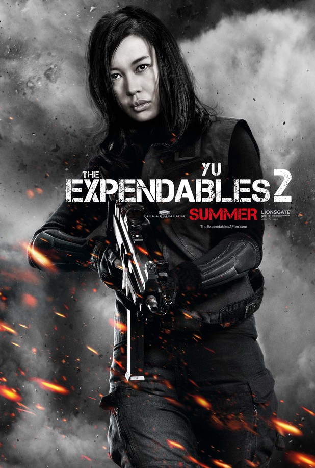 Yu Nan Expendables 2 character poster