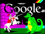 Google St. George's day logo