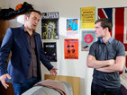 Declan pays a secret visit to Robbie