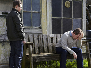 Ben finds Ian at the allotments.