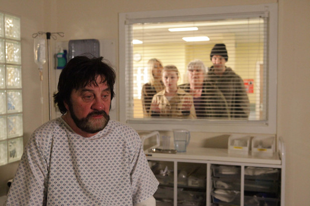 Zak in hospital