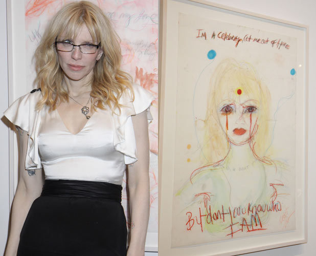 Courtney Love, art