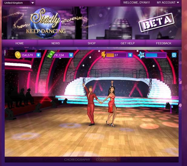 'Strictly Keep Dancing' screenshot