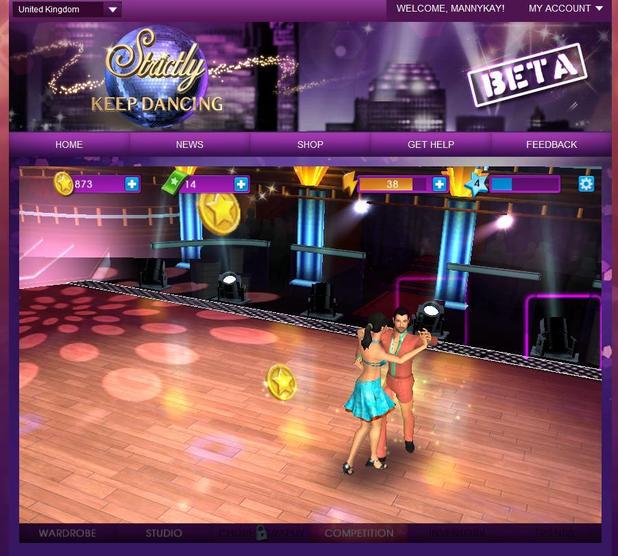 'Strictly Keep Dancing' screenshot
