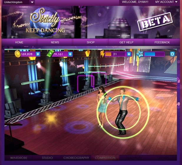 'Strictly Keep Dancing' screenshot