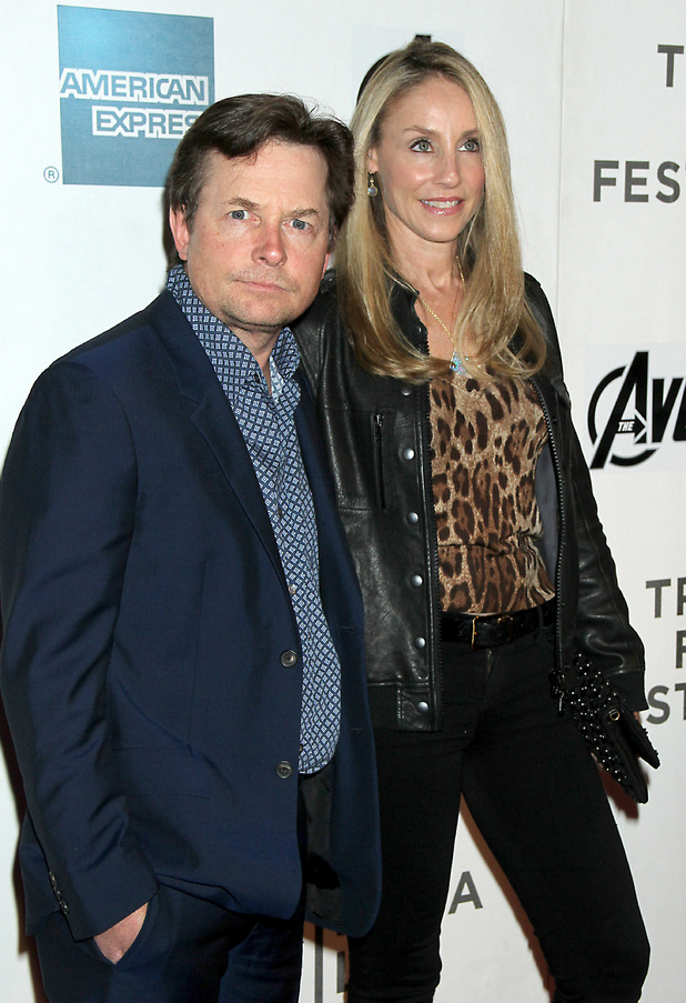 Michael J. Fox and Tracy Pollan