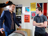 Declan visits Robbie who is short with him when he explains that it was his idea for Megan to meet him.