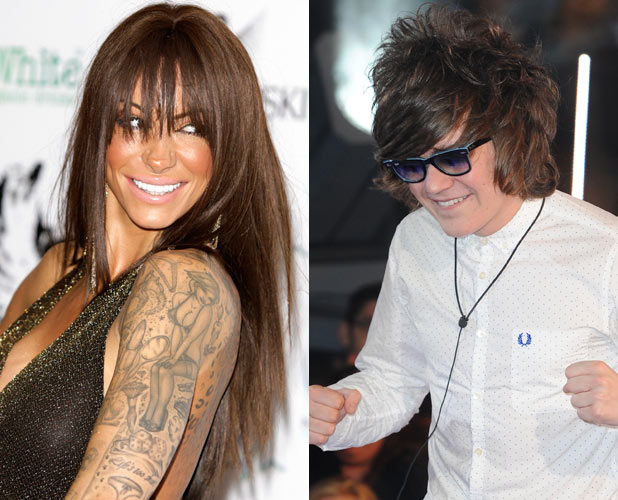 Jodie Marsh and Frankie Cocozza
