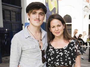 Tom Fletcher with Giovanna Falcone