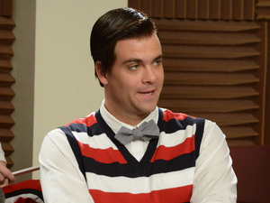 GLEE: Tina bumps her head and sees Puck (Mark Salling) as Blaine in the first hour of a special two-hour "Props/Nationals" episode of GLEE airing Tuesday, May 15 (8:00-10:00 PM ET/PT) on FOX.