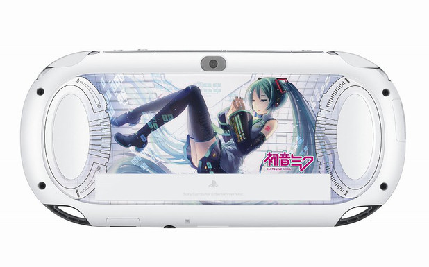 The new Crystal White PlayStation Vita
