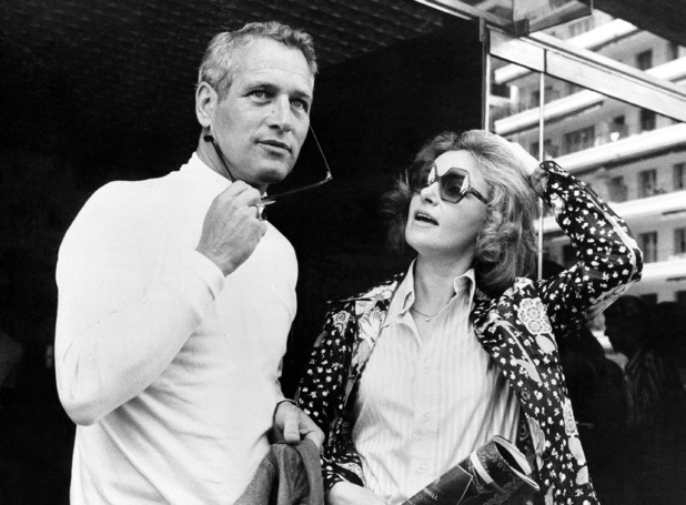 Paul Newman and Joanne Woodward