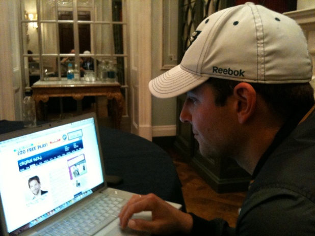 Bradley Cooper reading Digital Spy