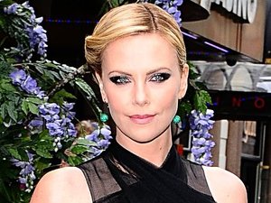 Charlize Theron arriving for the UK premiere of Snow White And The Huntsman at the Empire and Odeon Cinemas in Leicester Square, London