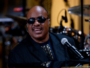 Stevie Wonder performs at the White House, May 9 2012.