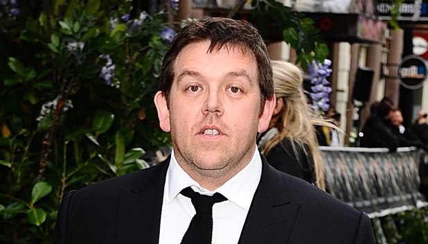 Nick Frost arriving for the UK premiere of Snow White And The Huntsman at the Empire