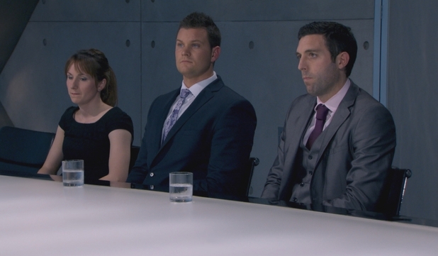 The Apprentice Episode 9: Jenna, Ricky and Stephen in the Boardroom