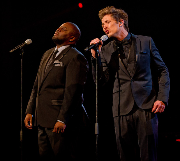 From Team Will; Jaz Ellington and Tyler James perform.
