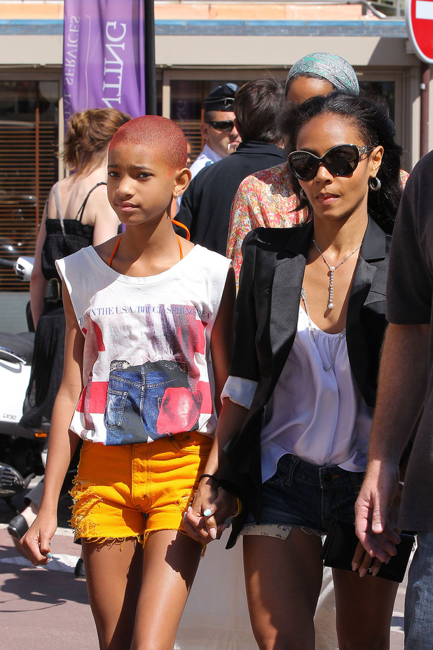 Willow Smith and Jada Pinkett Smith 