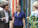 Tanya tells Derek that Alice didn't want to see him.