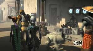 Star Wars The Clone Wars with Simon Pegg - watch clip (1 of 2)