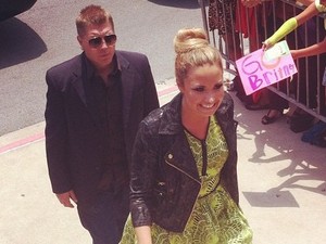 The X Factor USA: Demi Lovato arrives