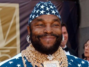 Mr T at the 75th Anniversary of NBC TV at the Rockefeller Centre, 2002