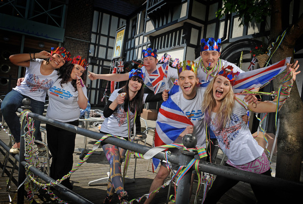 Hollyoaks cast support the Big Jubilee Lunch