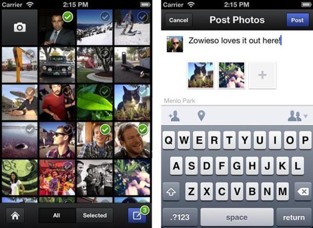 Facebook Photo App