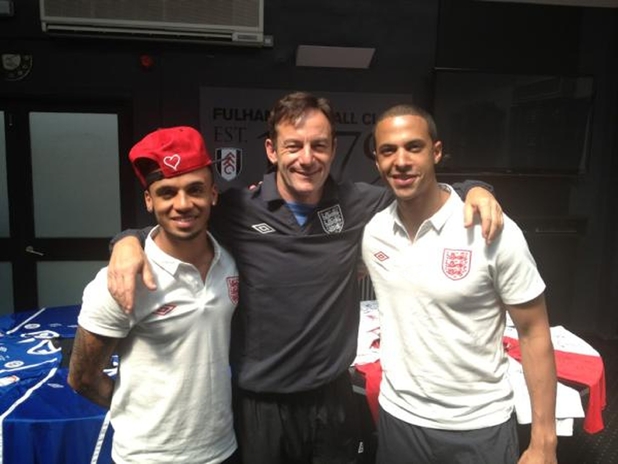 Aston Merrygold, Marvin Humes, Jason Isaacs