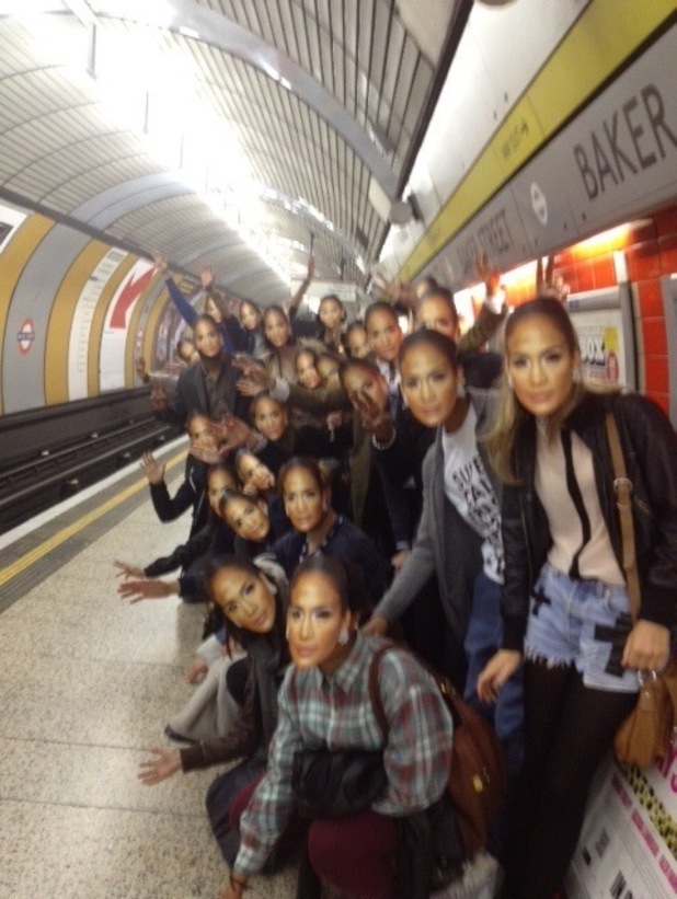 Jennifer Lopez masks