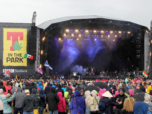 T in the Park music festival at Balado Park  2011