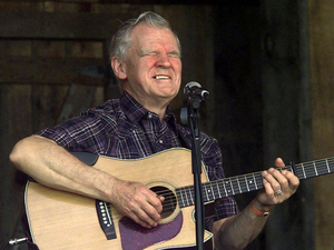 Doc Watson pictured in 2001