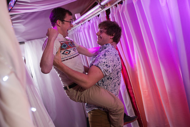 Joe Tracini and James Atherton