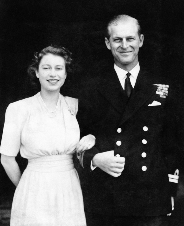 Princess Elizabeth and Lieut. Philip Mountbatten