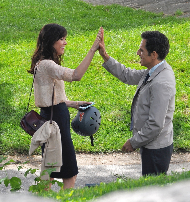 Kristen Wiig and Ben Stiller 