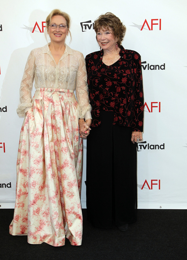 Meryl Streep and Shirley MacLaine