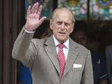 Prince Philip leaving the King Edward VII hospital, London