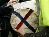 The annual cheese rolling competition, Coopers Hill, Gloucestershire