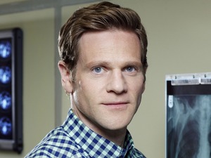 Adam Astill as Dan Hamilton in Holby City