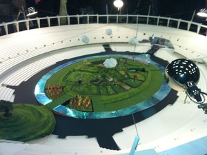 Olympics opening ceremony model