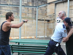 Things get out of hand when Heath visits his Dad in jail.