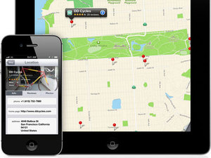Apple WWDC 2012: Maps on the iPhone and iPad.