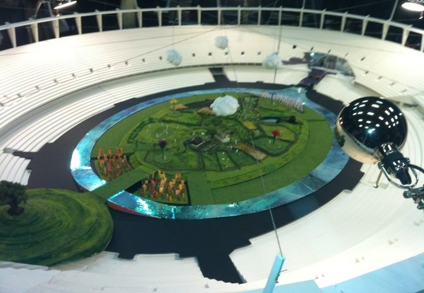 Olympics opening ceremony model