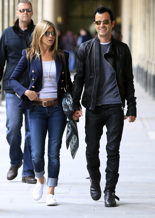 Jennifer Aniston and Justin Theroux 
