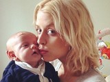 Peaches Geldof posts pictures of her baby on Instagram